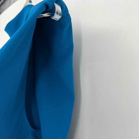 Amanda Uprichard Cleary Dress Womens XS Blue Cocktail Mini Vibrant - Picture 8 of 12